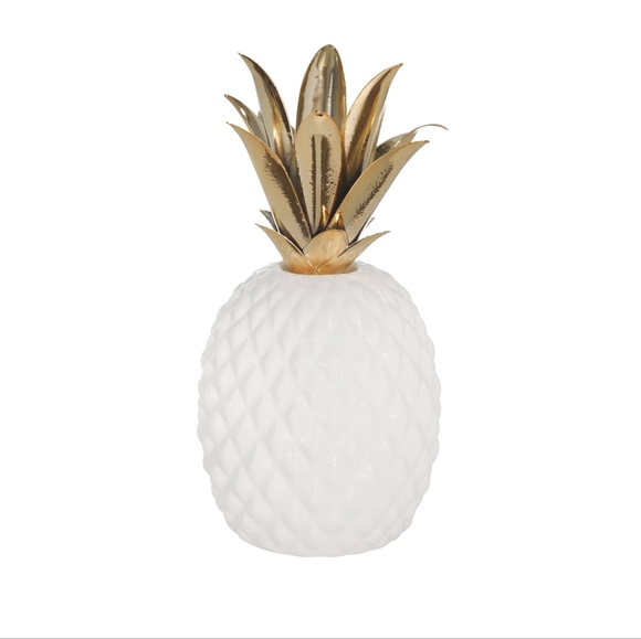 Sagebrook Home Ceramic Pineapple - Picture 3 of 3